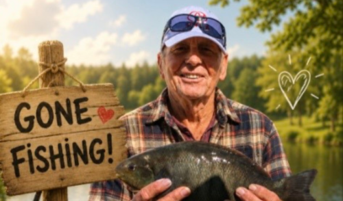 Leo's gone fishing Gratitude Walk fundraiser